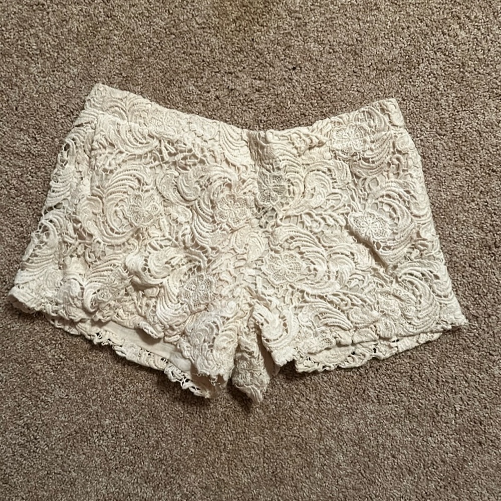 Lace shorts
